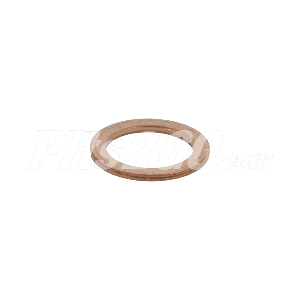 Junta cobre 14 mm int, 20 mm ext. para Tractocamión, Marca Volvo, compatible con FE,FH,FL,FM image number 2