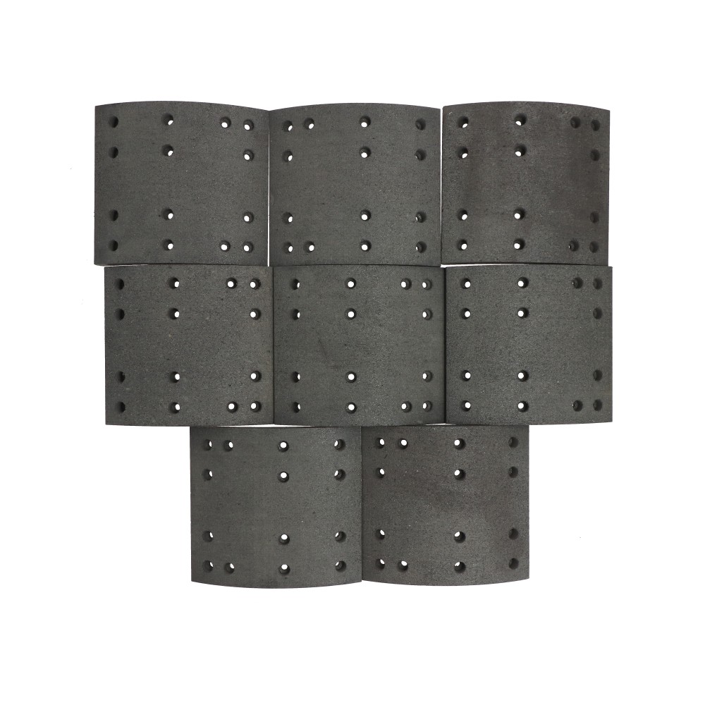 Balata  block 16.5" x 7"pa100 para Tractocamión, Marca Value-Parts, compatible con Genérico