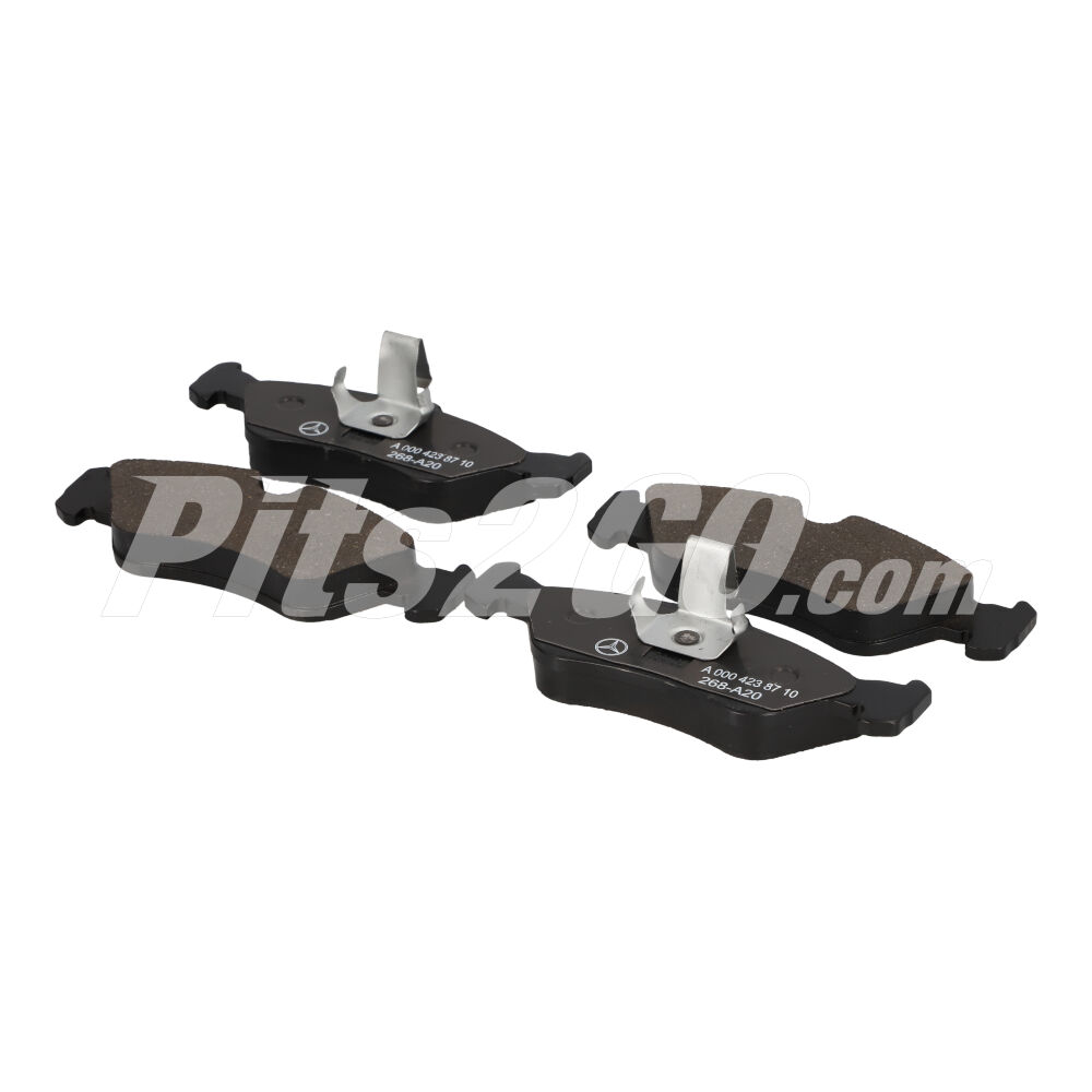 Juego de pastillas de freno para Vanes, Marca Mercedes-Benz, compatible con Sprinter image number 2
