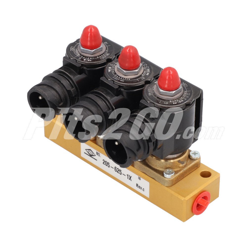 Módulo electro válvulas para Tractocamión, Marca Spicer, compatible con Columbia image number 2