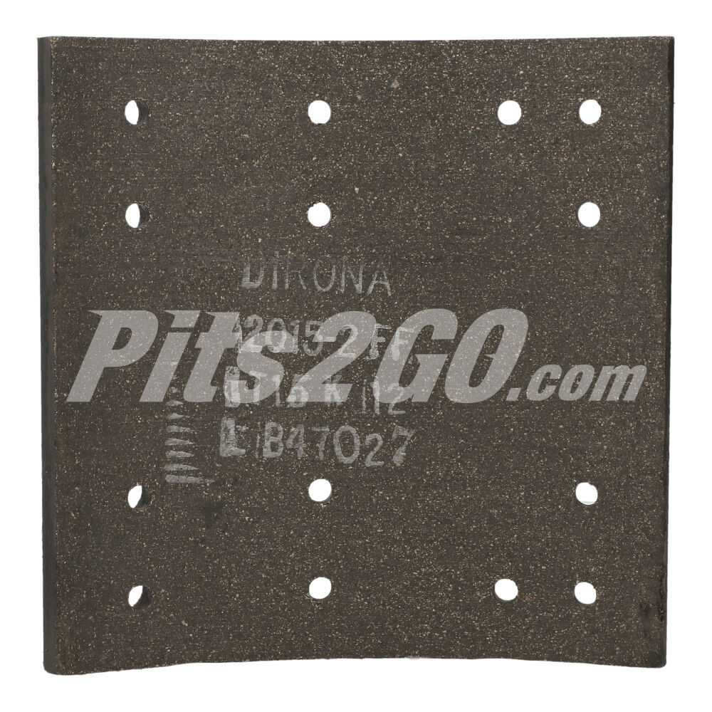 Balata ancla para Tractocamión, Marca Meritor, compatible con Genérico image number 3