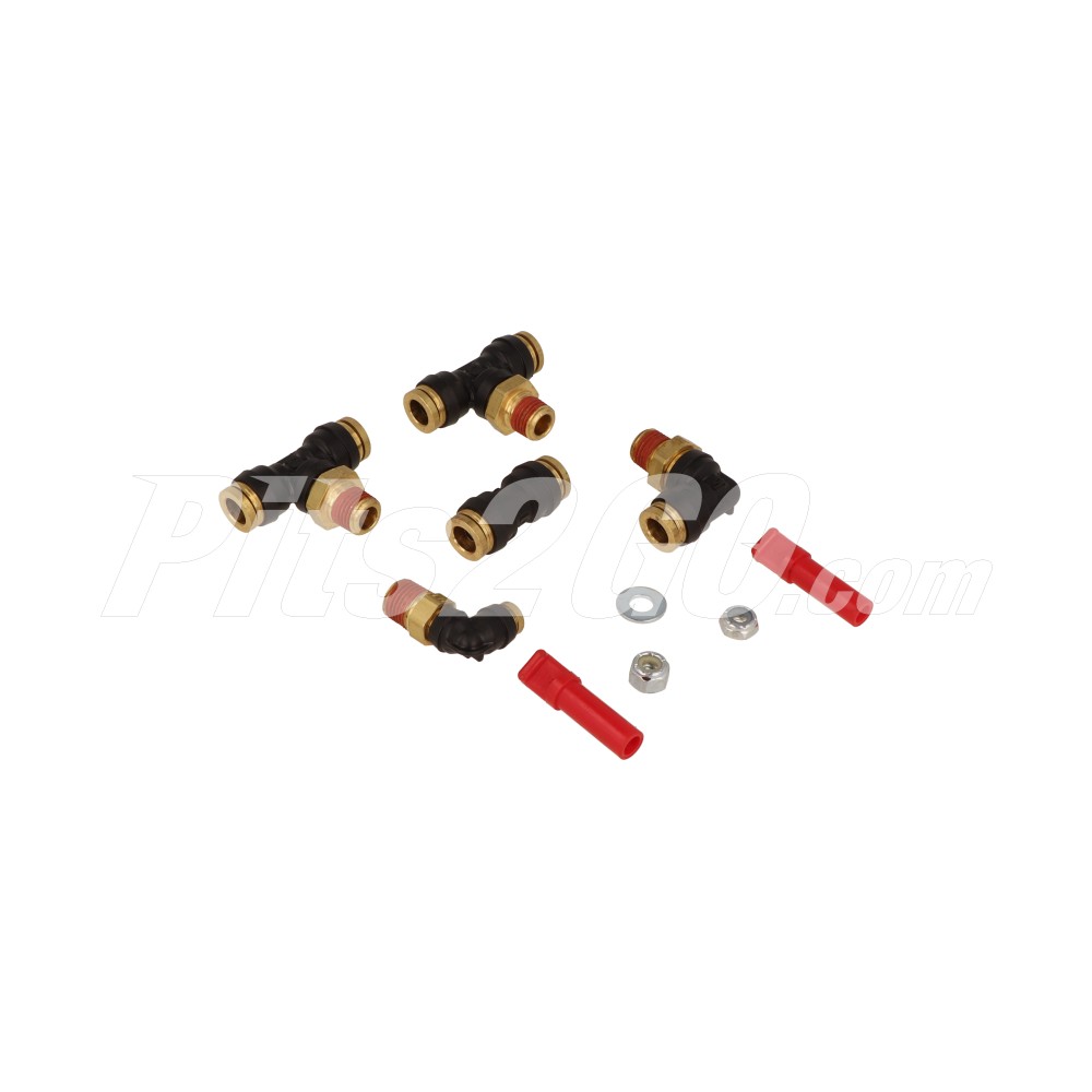 Válvula suspensión trasera para Tractocamión, Marca Barksdale, compatible con FH,VNL image number 1