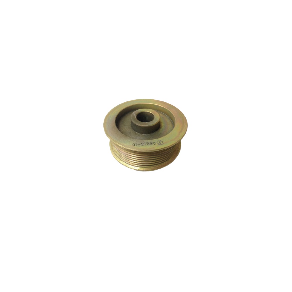 Polea Alternador 8 ranuras para Tractocamión, Marca Freightliner, compatible con Columbia