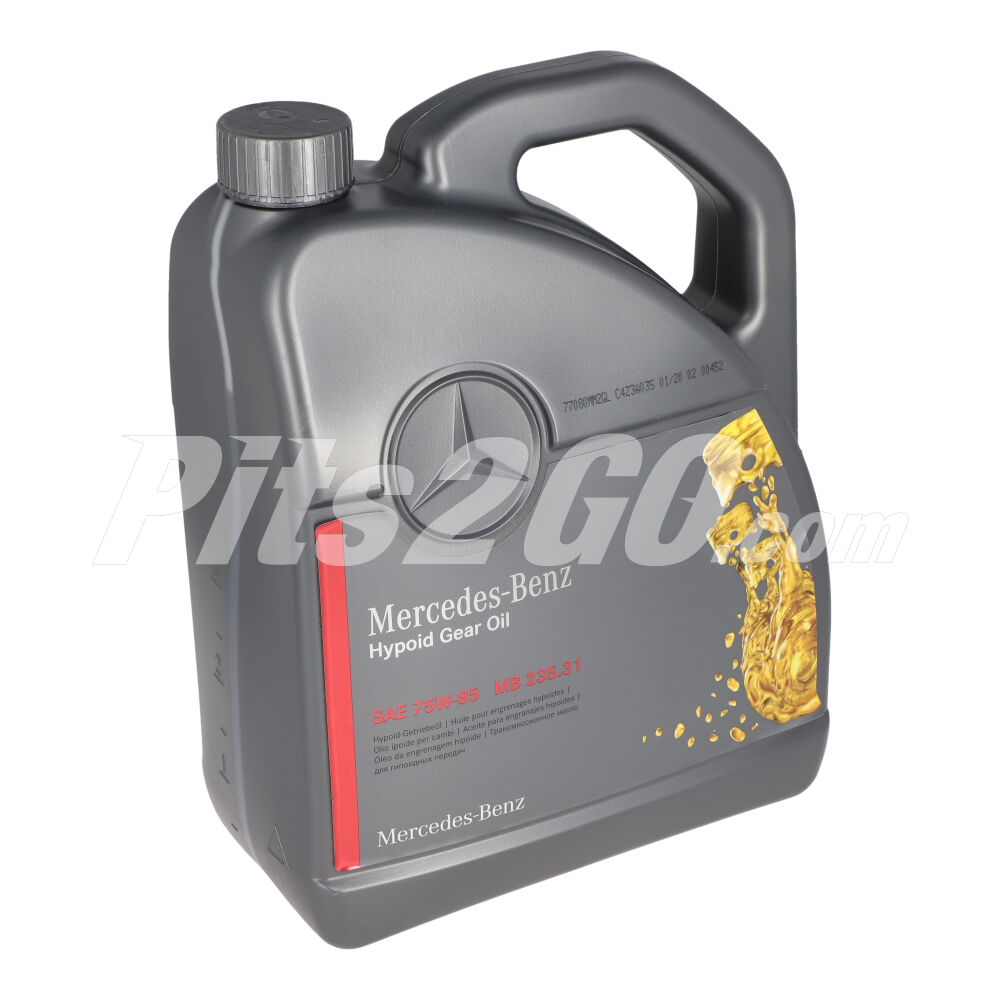 Aceite para engranajes SAE 75W-85 MB 235.31, garraf 5 litros image number 1