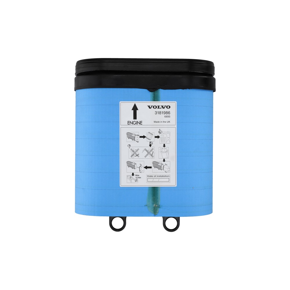 Filtro aire para Tractocamión, Marca Volvo, compatible con FL