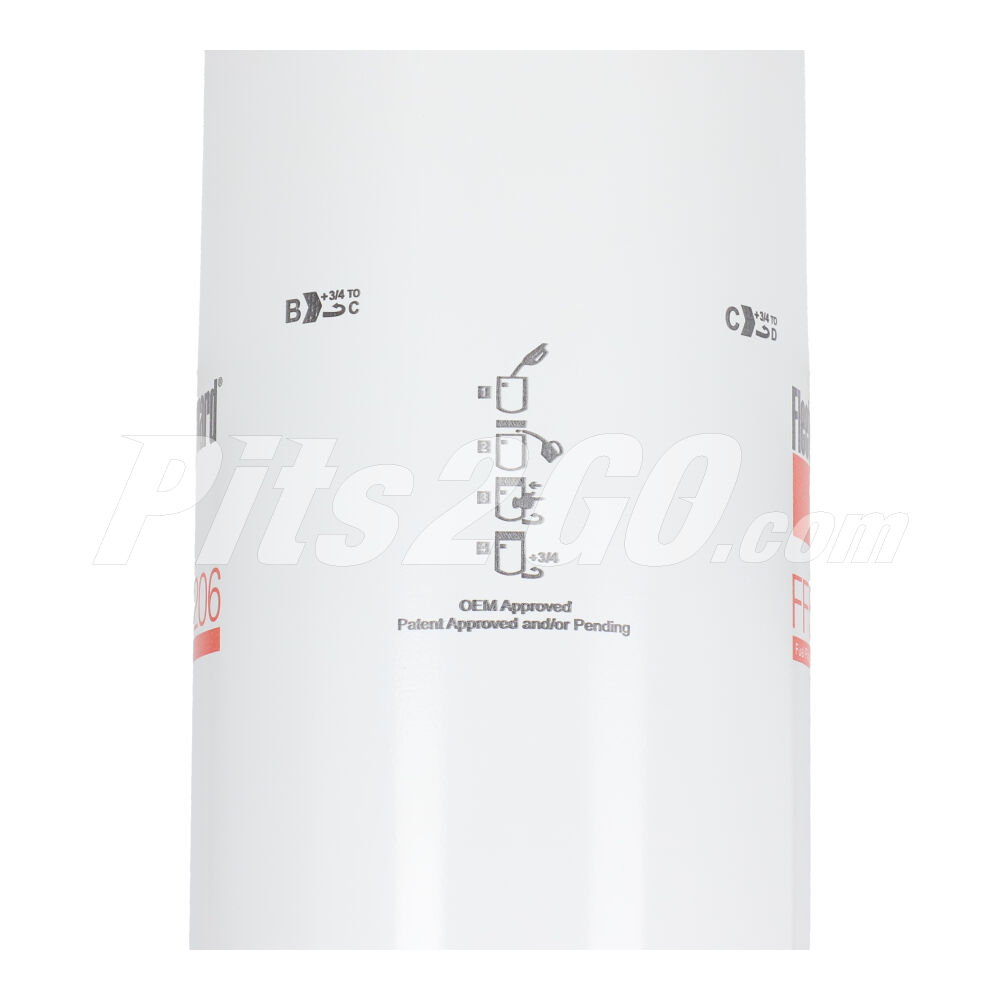 Filtro combustible para Tractocamión, Marca Fleetguard, compatible con Genérico image number 2